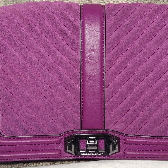 Rebecca Minkoff Quilted Love Convertible Crossbody Clutch - Picture 2 of 16